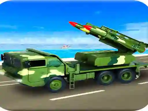 Us Army Missile Attack Army Truck Driving Games — free online game