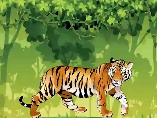 Angry Tiger Coloring — free online game