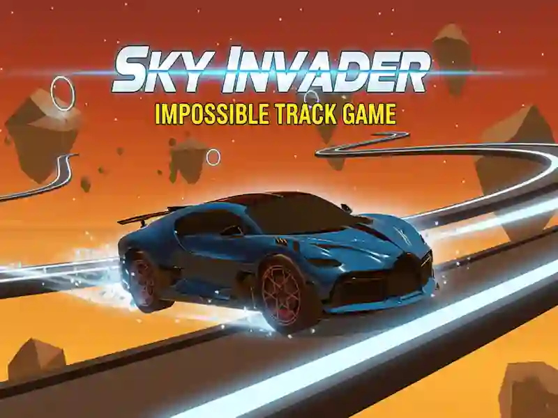 Sky Invader Impossible Track Game — jogo online grátis