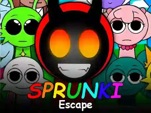 Sprunki 3D Escape — free online game