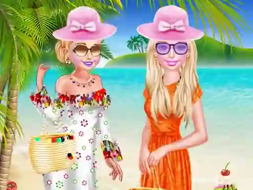 BFF Spring Beach Holiday — free online game
