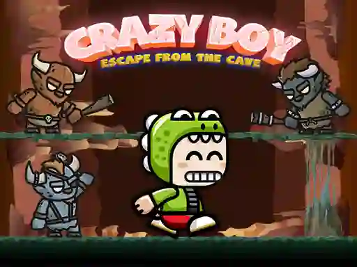 Crazy Boy Escape From The Cave — free online game
