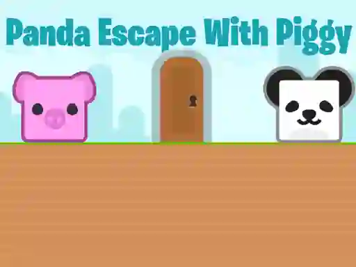 Panda Escape With Piggy — free online game