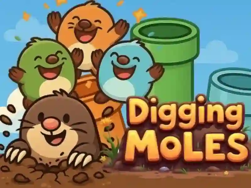 Spil Digging Moles online