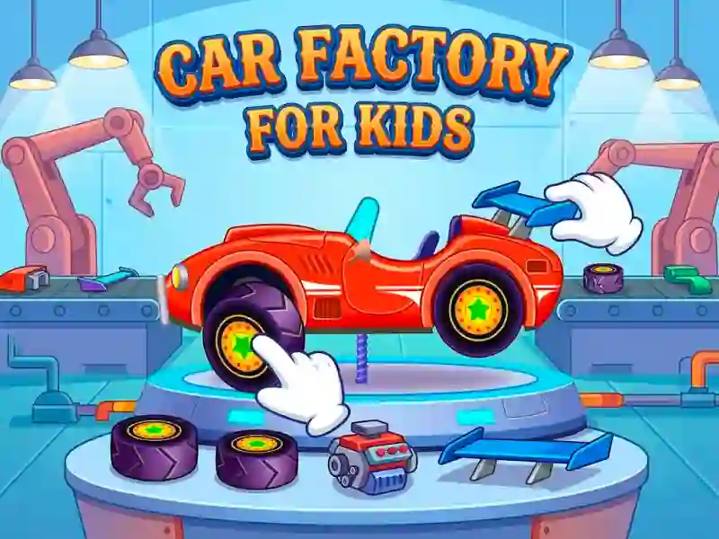 Car Factory for Kids — free online game