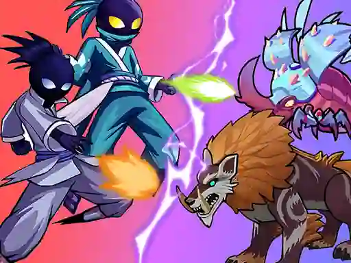 Stick Ninja Survival — free online game