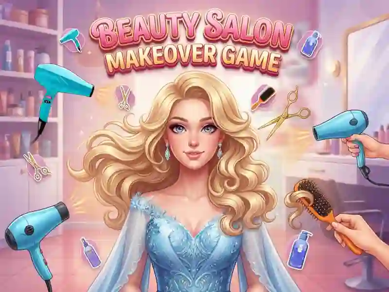 Beauty Salon Makeover Game — безкоштовна онлайн гра