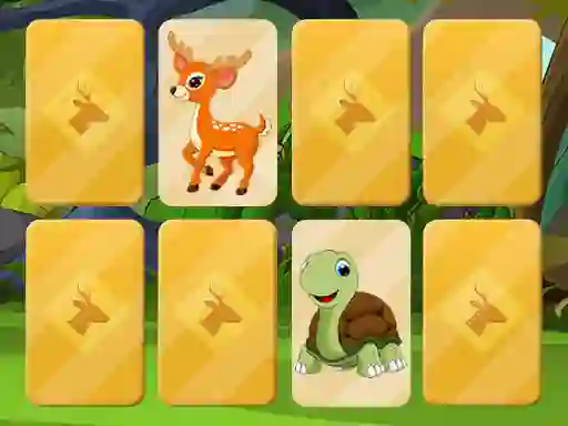 Wild Animals Memory — free online game