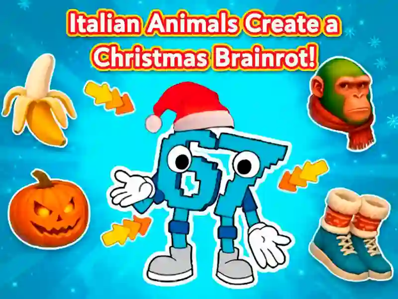 Italian Animals Create a Christmas Brainrot! – tasuta veebimäng