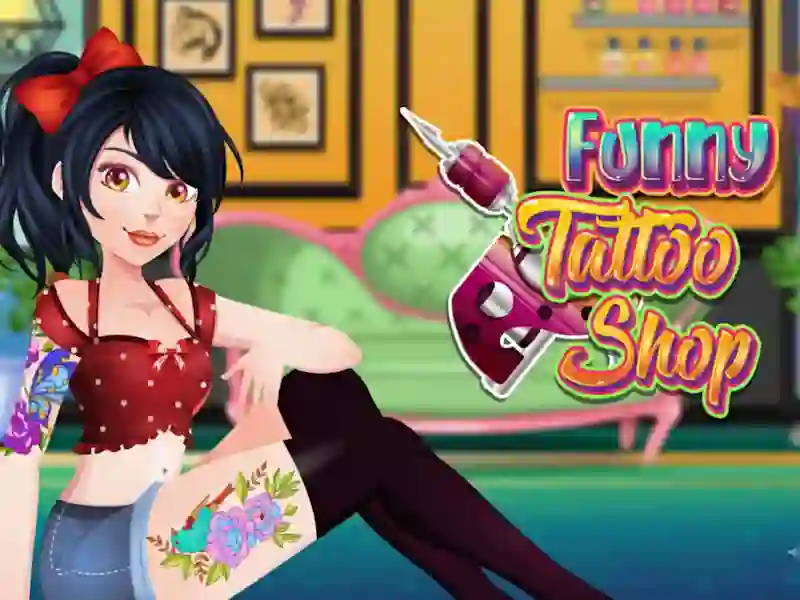 Funny Tattoo Shop — free online game