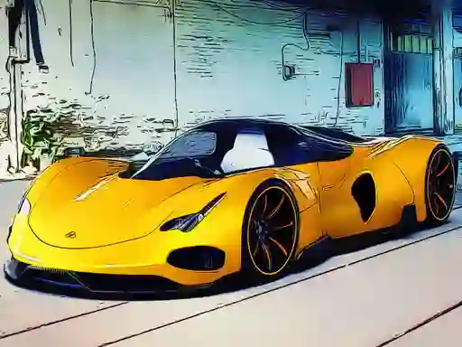 Futuristic Car Models — free online game