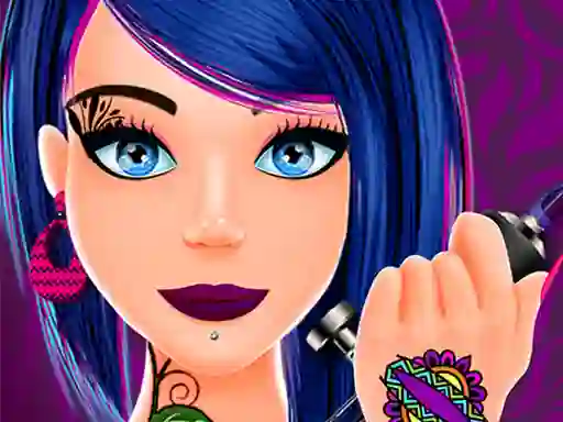 Cluiche Tattoo Salon Art Design ar líne