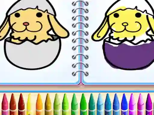 Coloring Bunny Book — free online game