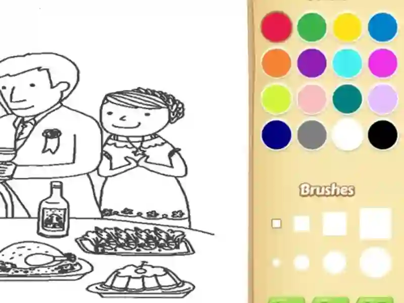 Wedding Coloring Book for Kids – tasuta veebimäng