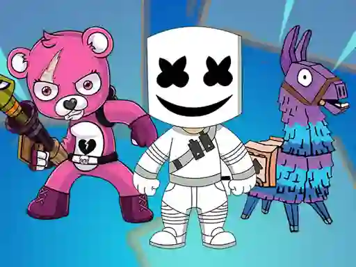 Fortnite Coloring Book — free online game