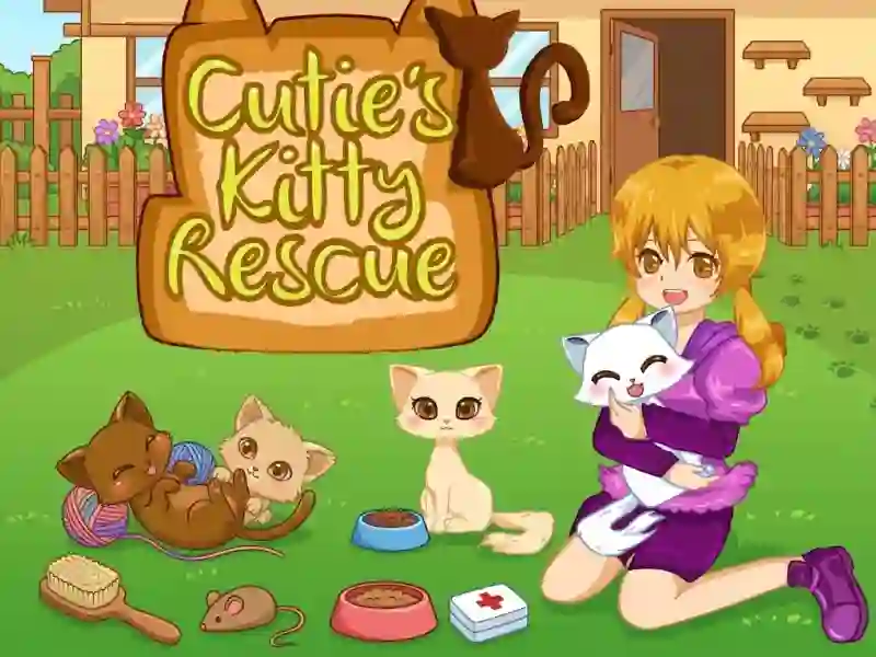 Cutie's Kitty Rescue — δωρεάν online παιχνίδι