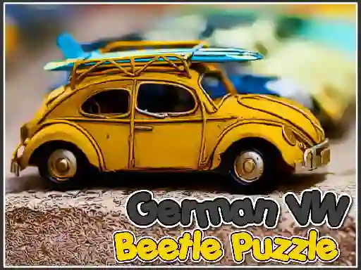 German VW Beetle Puzzle — безкоштовна онлайн гра