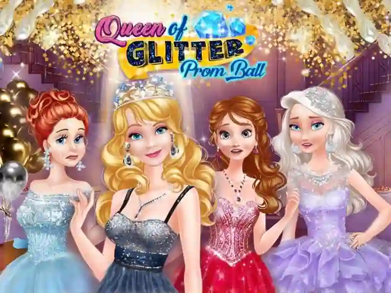 Queen Of Glitter Prom Ball — безплатна онлайн игра