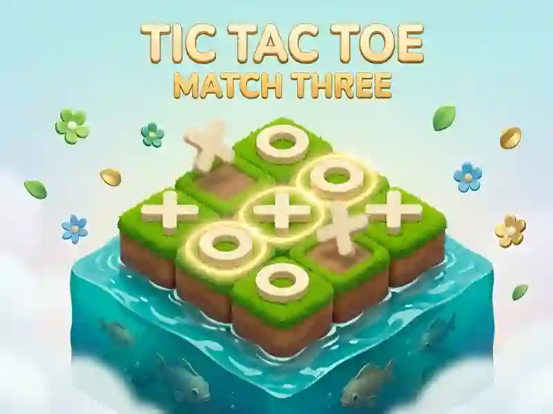 Jwèt Tic Tac Toe: Match Three sou entènèt