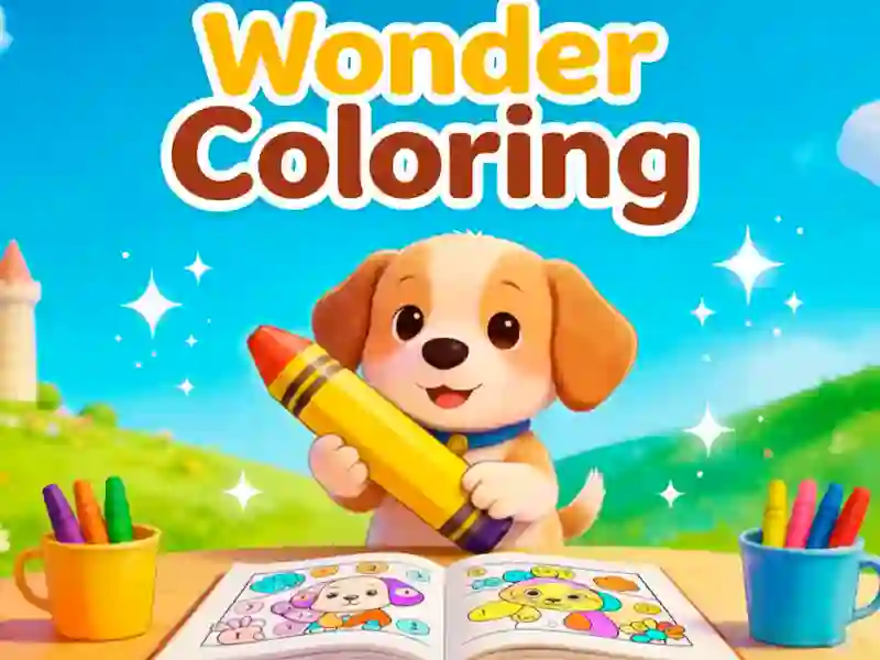 Spel Wonder Coloring online