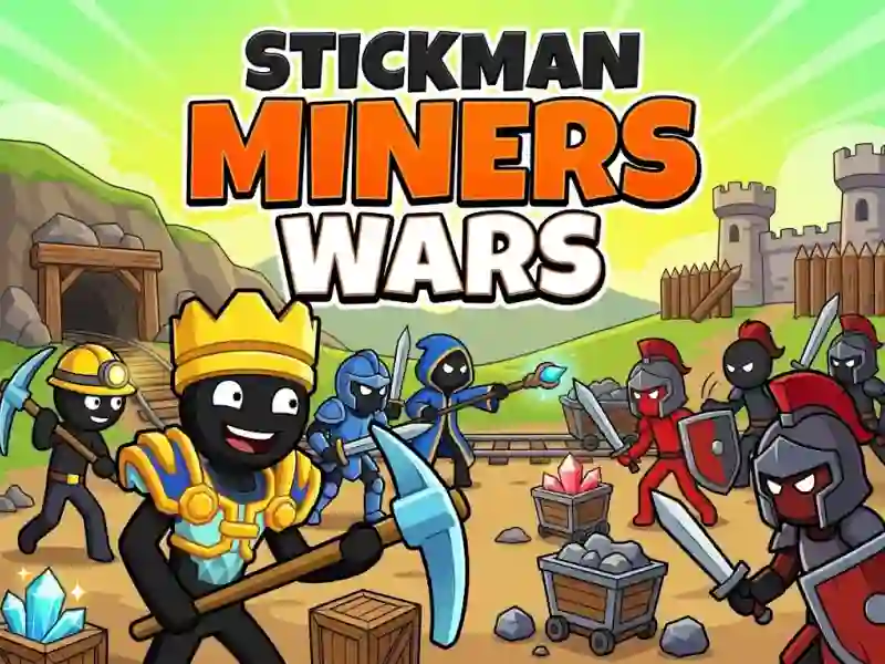 Jeu Stickman Miners Wars en ligne