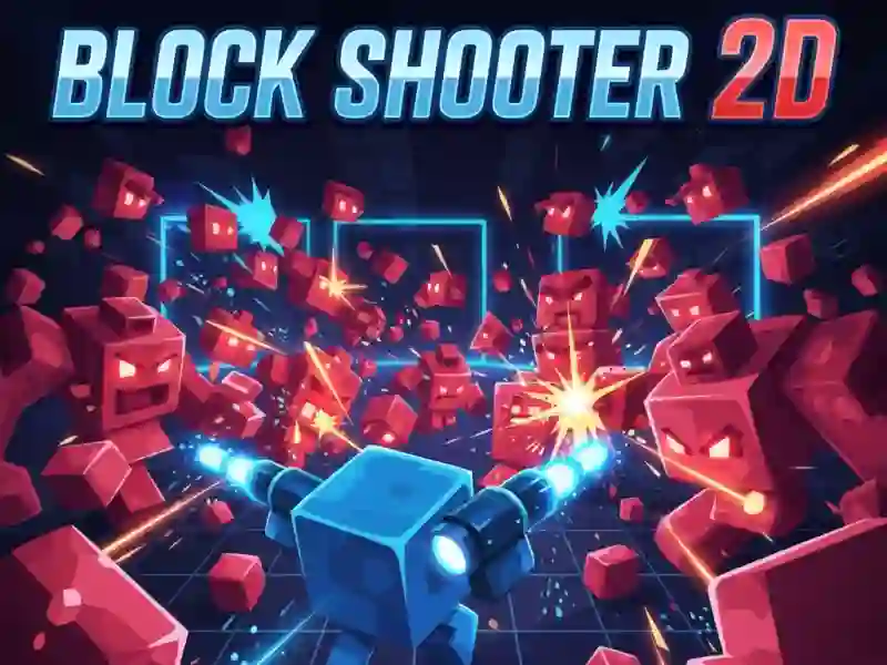 Block Shooter 2D — free online game