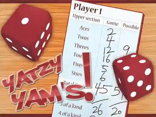 Yatzy Yam's — free online game