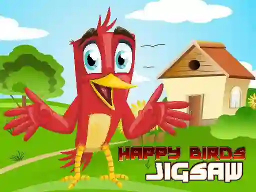 Happy Birds Jigsaw — free online game