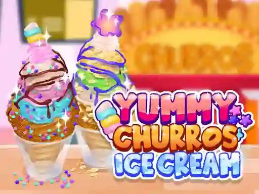 Yummy Churros Ice Cream — free online game