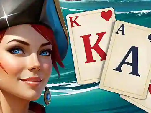 Solitaire Klondike Treasure Island — free online game