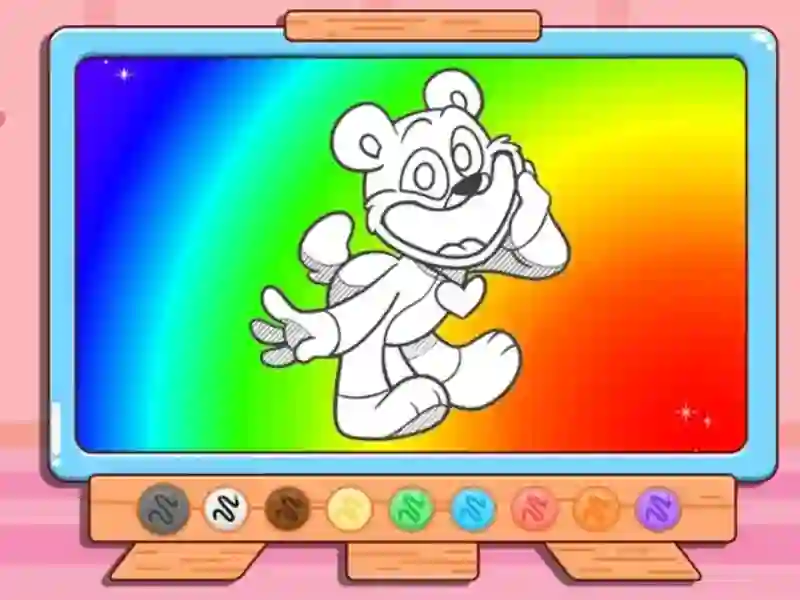 Coloring Book: Bobby BearHug — free online game