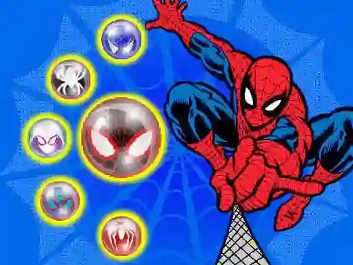 Spiderman Bubble Shooter — free online game