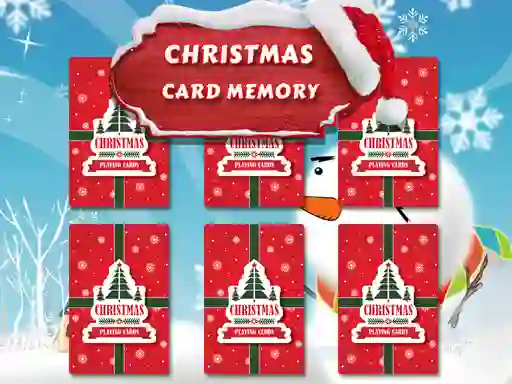 Christmas Card Memory — free online game