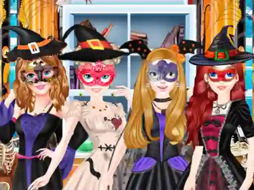Halloween Masquerade Party — free online game