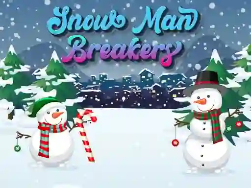 Snow Man Breakers — free online game
