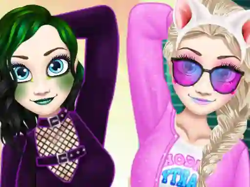 Princess Eliza Soft vs Grunge — free online game