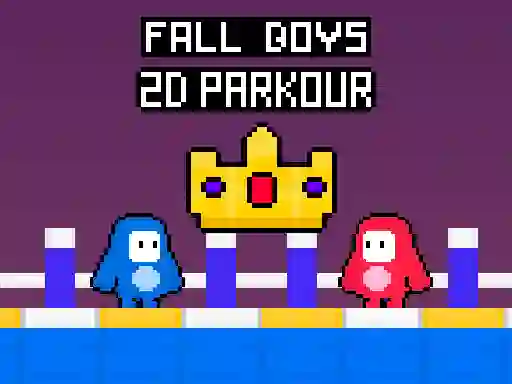 Fall Boys 2D Parkour — free online game