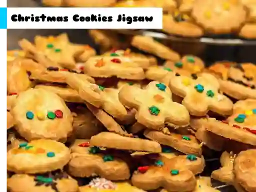Igra Christmas Cookies Jigsaw spletu