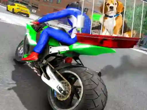 Motorcycle Pet Delivery — gioco online gratis