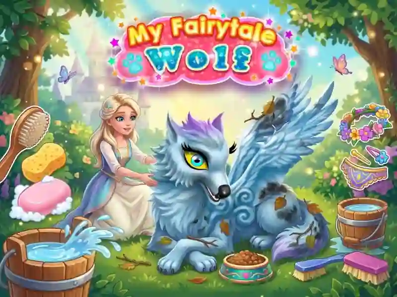 Jwèt My Fairytale Wolf sou entènèt