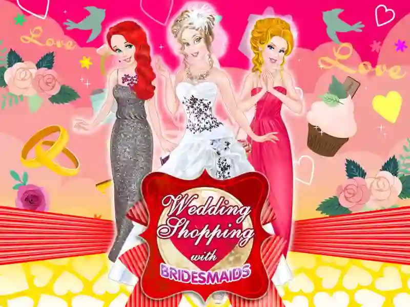 Wedding Shopping with Bridesmaids — free online game