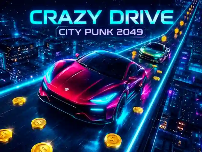 Crazy Drive City Punk 2049 — free online game