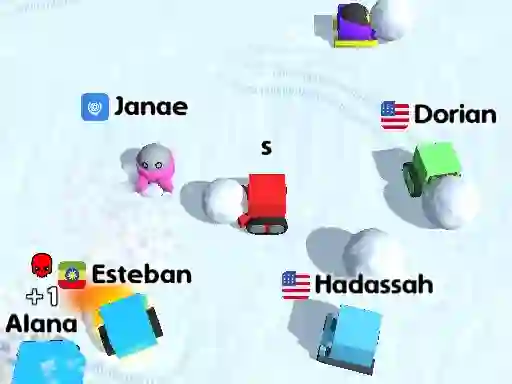 Játék Snow War.io online