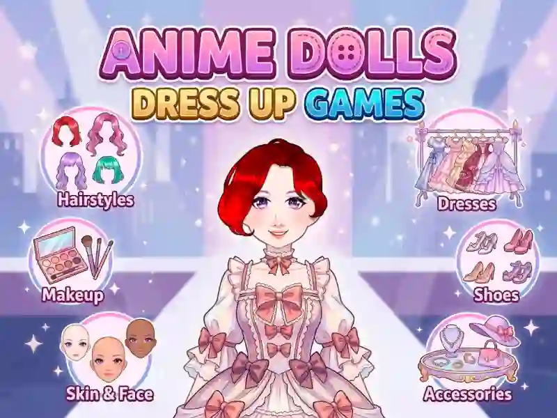 Anime Dolls Dress Up Games – tasuta veebimäng