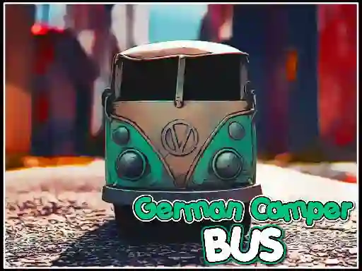 German Camper Bus — free online game