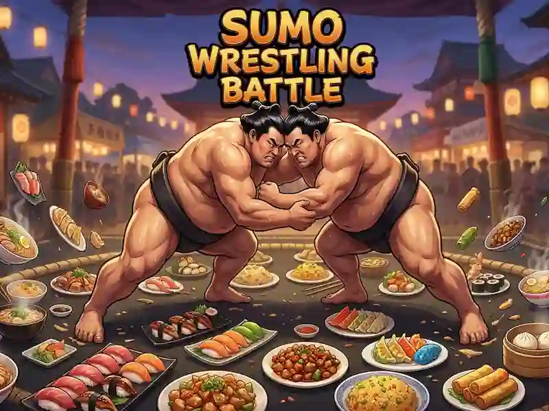 Sumo Wrestling Battle — libreng online na laro