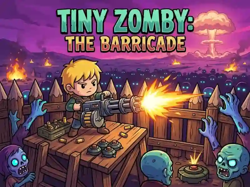Tiny Zomby: The Barricade — brezplačna spletna igra