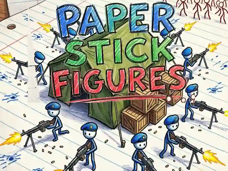 Paper Stick Figures — game online gratis
