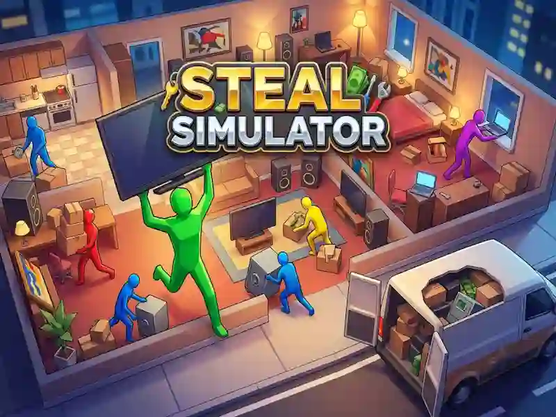 Гульня Steal Simulator онлайн