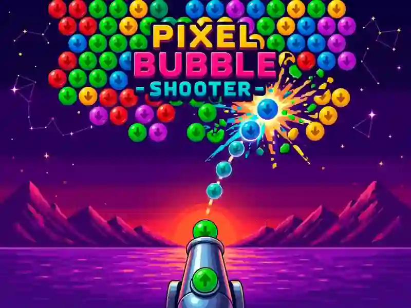 Spil Pixel Bubble Shooter online